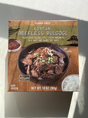 Korean Beefless Bulgogi